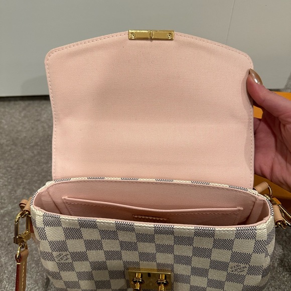 Louis Vuitton Croisette Bag in Damier Azul - Picture 9 of 12